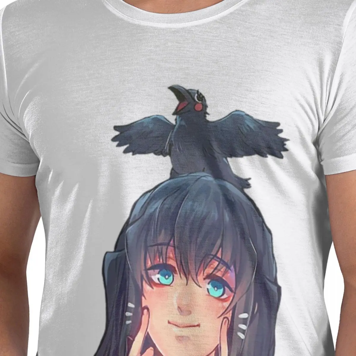 

Футболка Muichiro And Ginko из 100% хлопка, мужские классические футболки, мужские футболки с круглым вырезом и коротким рукавом, S-6XL