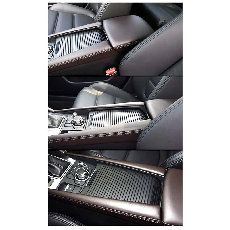 DHBH Car Center Console Armrest Box Roller Blinds Front Cup Holder Roller Curtain For Mazda CX4 2016-2021 ATENZA - view 4