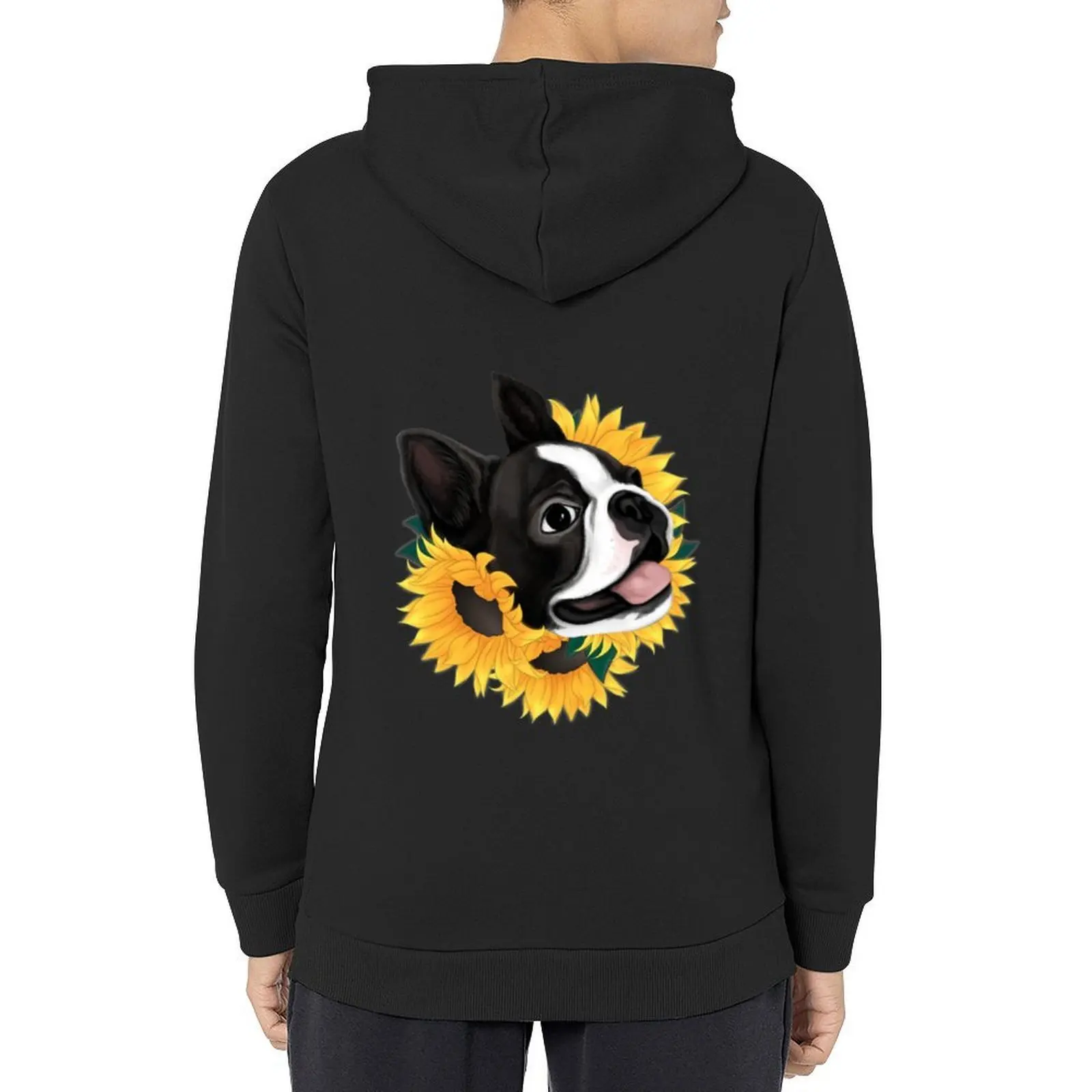 

Boston Terrier T Shirt for Men and Women Hoodie aesthetic clothing men's clothing men's sweat-shirt new hooded tee