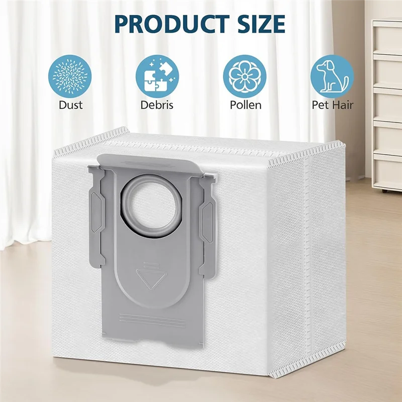 Worek na kurz do Roborock Q10 X5/Q10 PF/Q10P/Q8+/Q8 Max Pro Plus - część zamienna, akcesorium - AT36