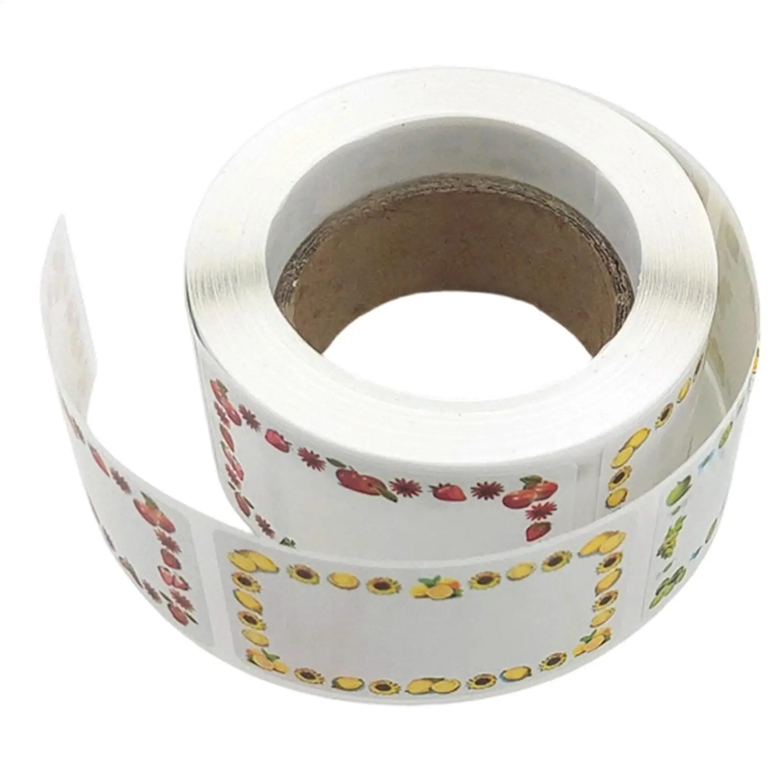 Canning Labels 1000Pcs Self Adhesive Assorted Stickers Removable Label Stickers Name Tag Bottle File Document School Supplies