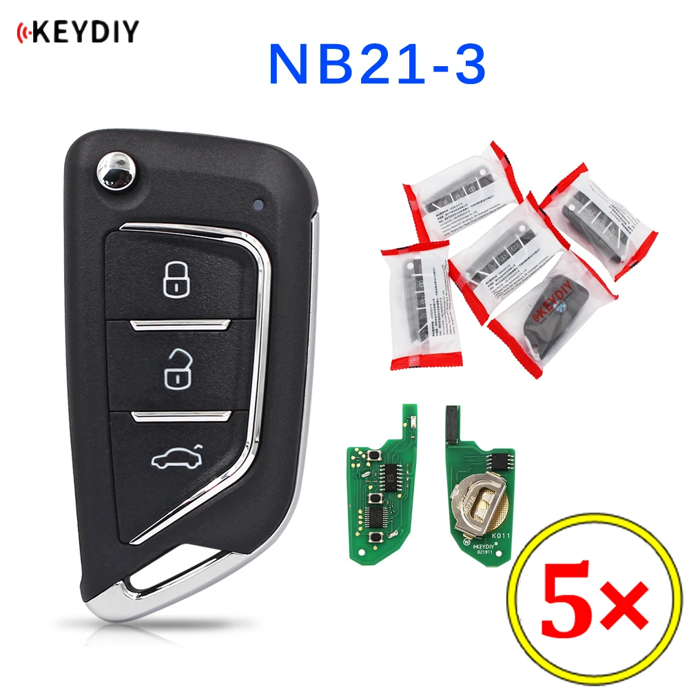 

5 шт./лот KEYDIY 3B многофункциональный пульт дистанционного управления NB21-3 NB серии универсальный для KD900 URG200 KD-X2 KD MAX все функции в одном