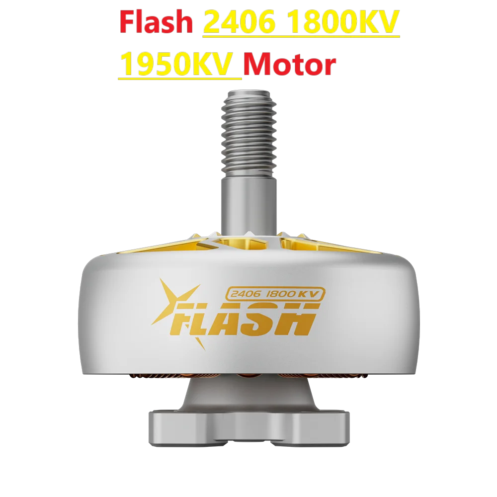 

FlyFishRC Flash Brushless Motor 2406 1800KV 1950KV For RC Drone Quadcopter Spare Parts