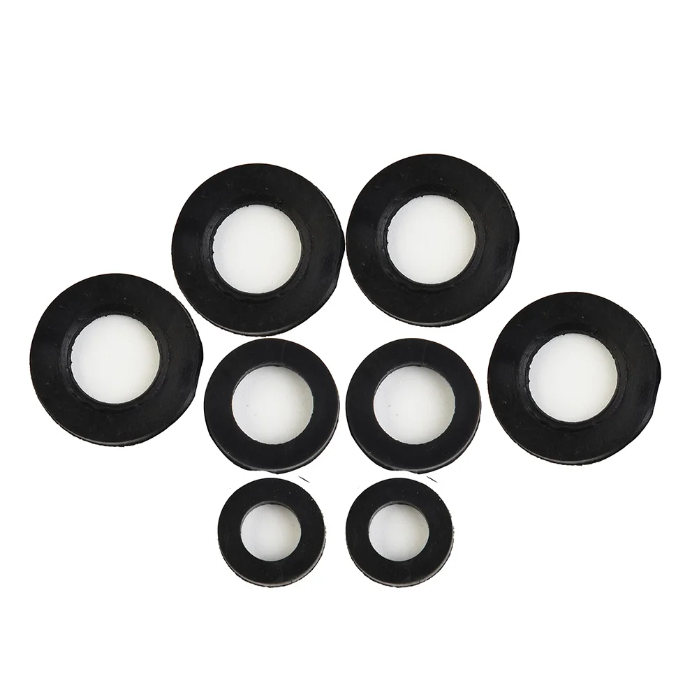 Assorted Tap Washers Say Goodbye to Leaks with 21 Rubber Washer Assortment for Taps Basins and Showers 3/8\ 1/2\ and 3/4\ Sizes