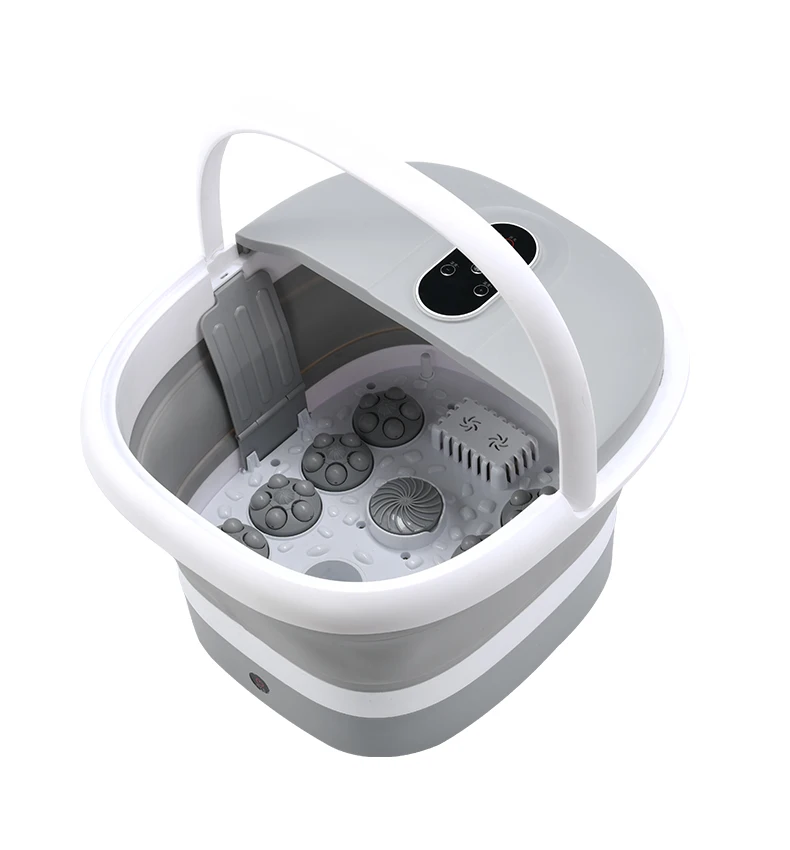 

Folding Foot Bath Intelligent Electric Massage Foot Bath Fully Automatic Household High-depth Bucket Portable Heating Foot Bath