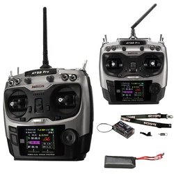 RadioLink AT9S PRO trasmettitore DSSS FHSS Mode2 trasmettitore 2.4G 10/12CH con ricevitore R9DS per droni aeroplani modello RC