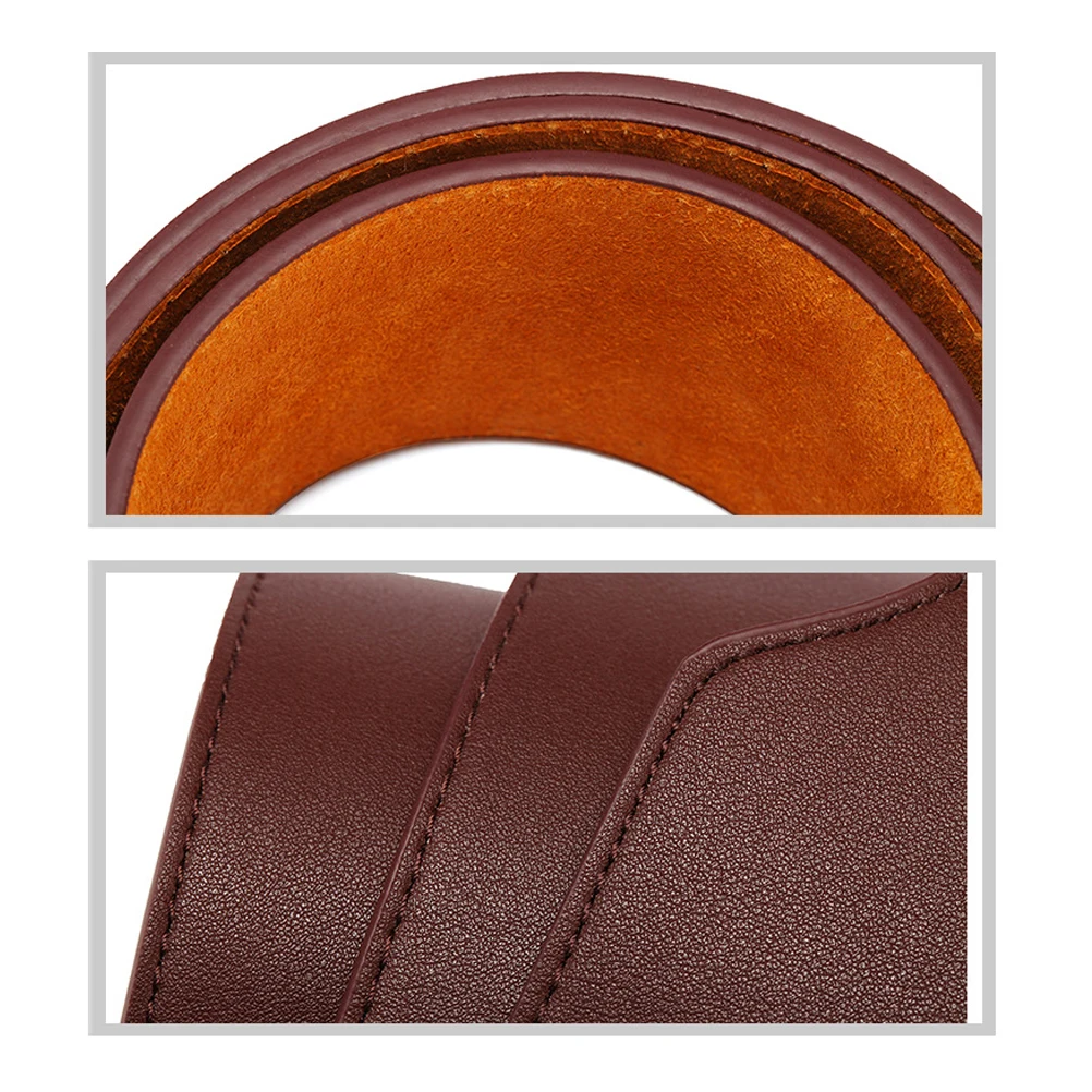 

1pc 100Cm Women Waist Belt Buckle Wide Fashion Belt For Dresses Jeans Tights Black Trousers Coffee