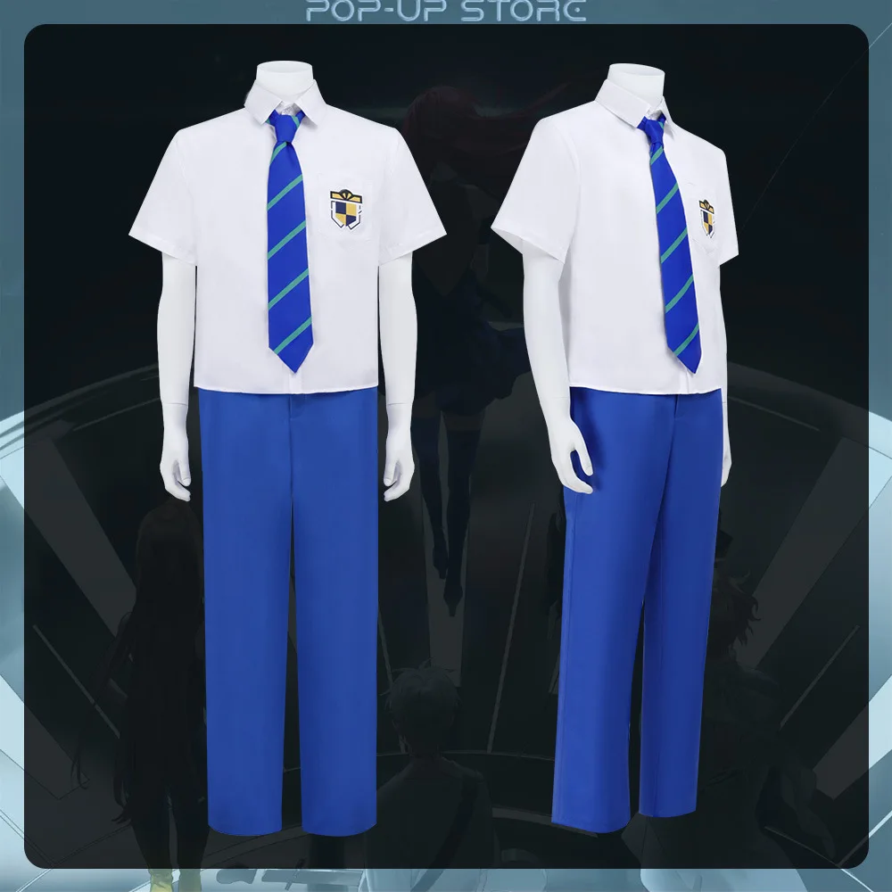 Anime Alien Stage Cosplay Wig Tie Shirt Till Luka Outfit Blink Gone Halloween Carnival Character Role Play Stage Full Costumes
