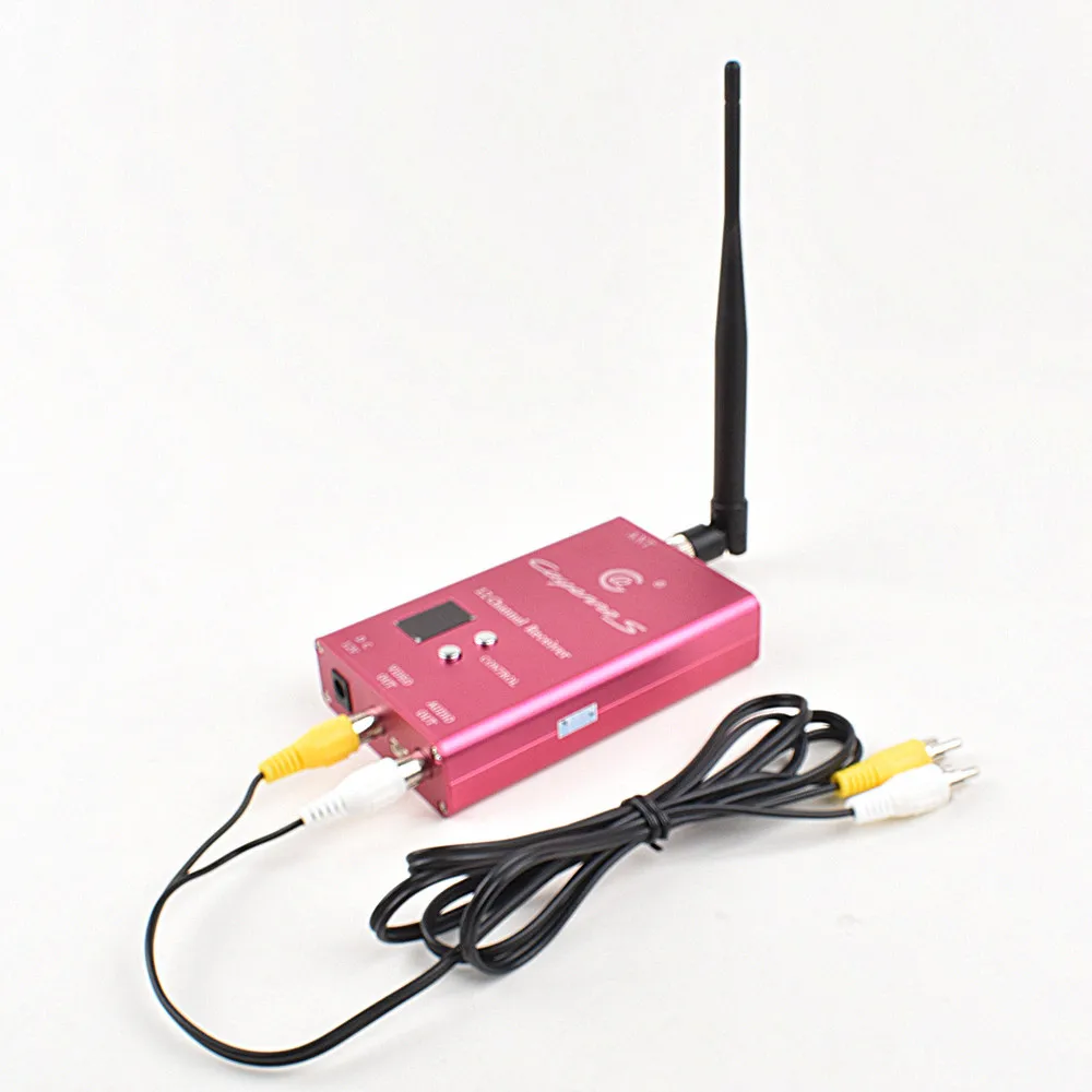 1.2G 8W High Power Wireless Analog Video Transmitter 12CH Receiver FPV Transmission System for RC Models UAV Airplane