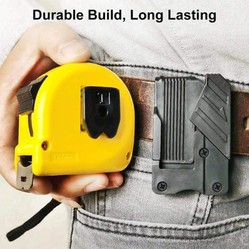 Quick Release Buckle Hammer Wrench Power Tool Waist Belt Organiser Hooks Universal Tape Measure Hanger Belt Holder Clip