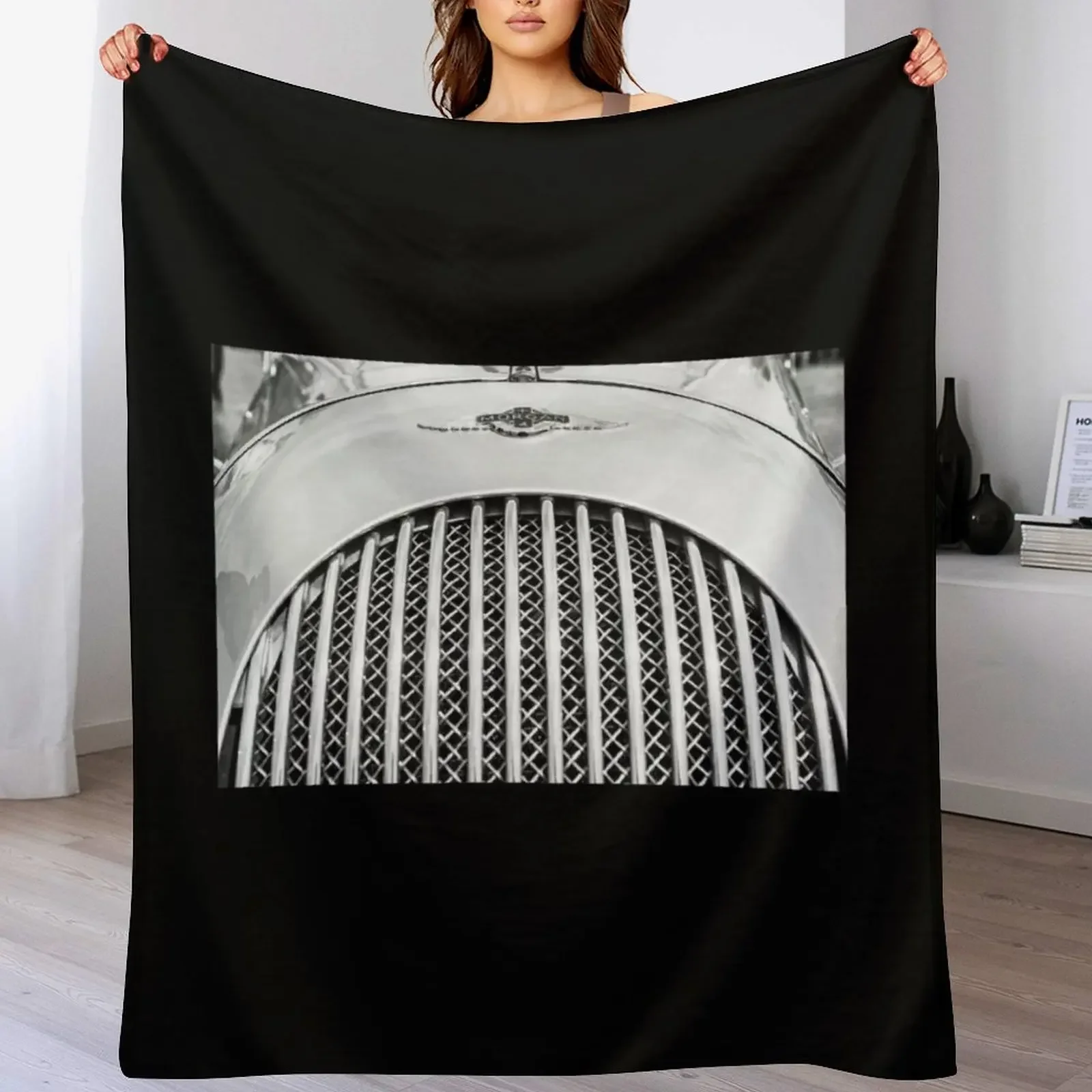 

New The Silver Front Grille of a Morgan Plus 4 Throw Blanket christmas gifts Polar bed plaid Thermal Blankets