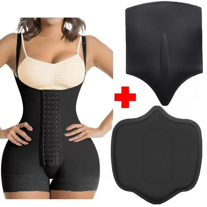 2pcs Abdominal Lumbar Foam Support Pads, AB Board Shaping Compression Panels, Waist Fixing Pressure Relief Inserts for Shapewear