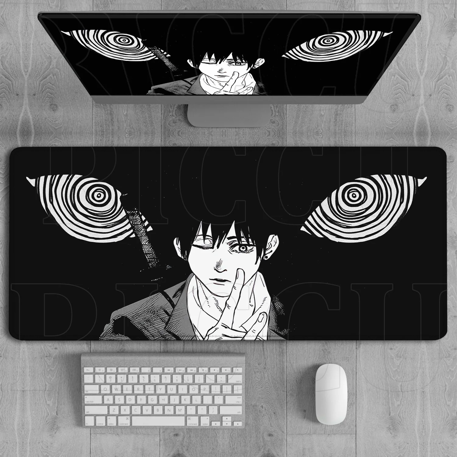 HD チェンソーマン XXL マウスパッド アニメ レゼ ゲーマー マキマ
