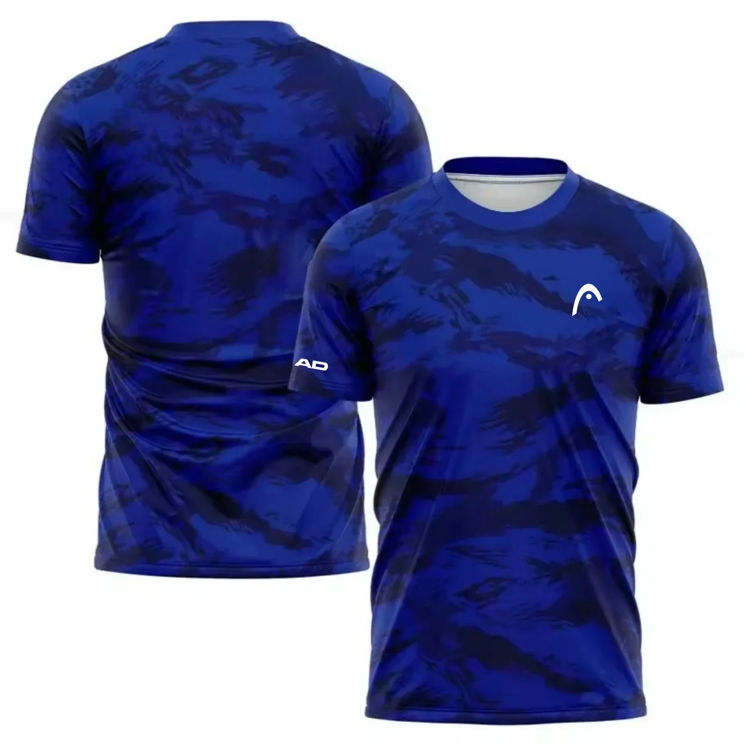Men's Tie Dye Quick Dry T-Shirt 3D Printed Short Sleeve Street Fashion Tennis Pickle Sports Top for Active Wear