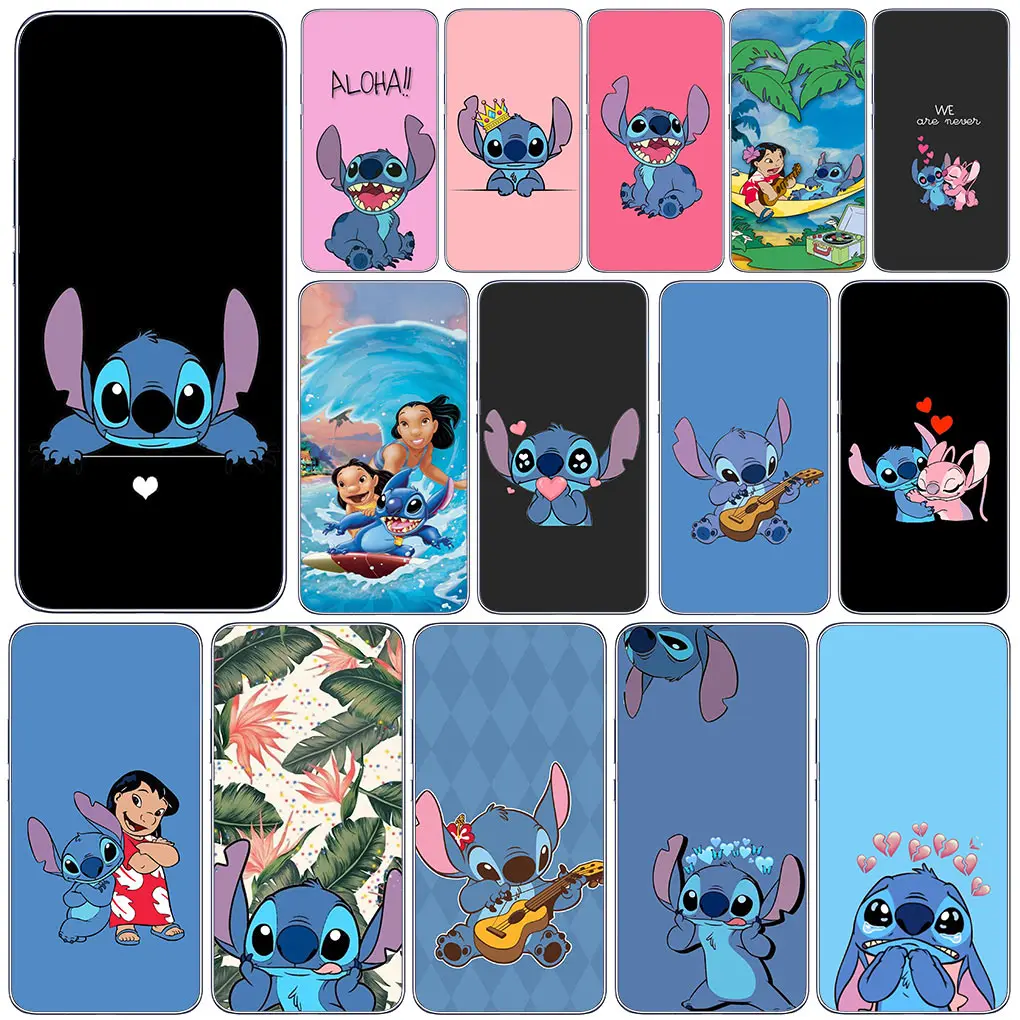 Anime Cute Lilo Stitch Phone Casing for Motorola Moto One G8 G7 Play Action Fusion Plus Power vision Zoom Hyper Macro Cover Case