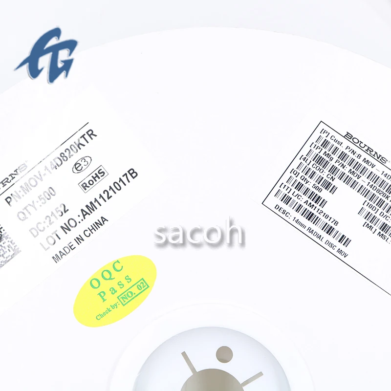 

SACOH High Quality Original Electronic Components Suppliers MOV-14D820KTR MOV-14D820K 50PCS