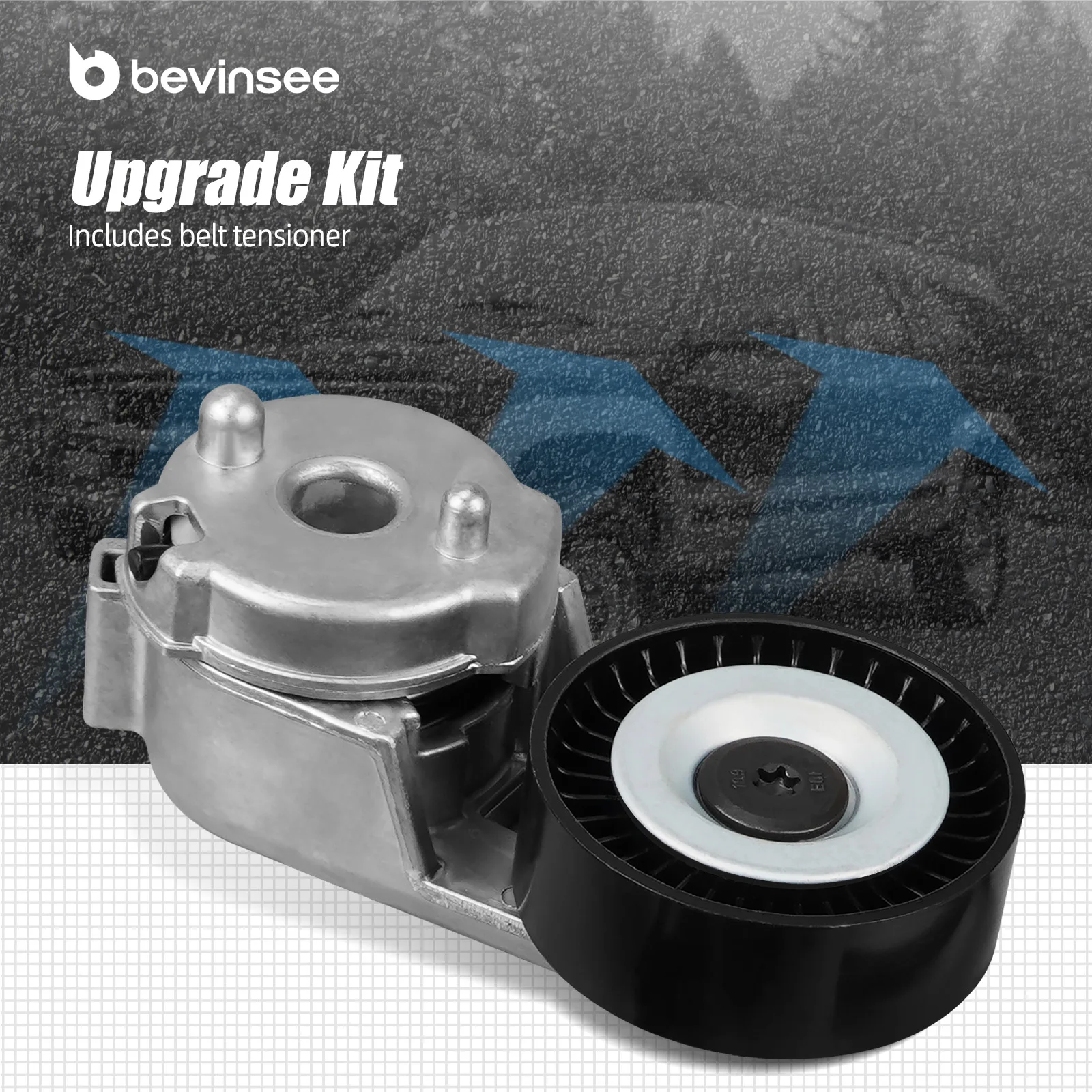 For LS Sanden 508 A/C Compressor Bracket W/Tensioner Kit For Truck Spacing For 4.8 5.3 6.0 6.2L SUV Truck Engine