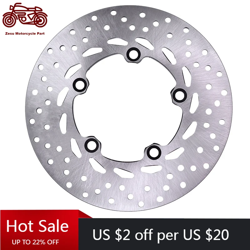 245mm Motorcycle Rear Brake Disc Floating Disk Rotor Brake For YAMAHA FZ6 600N MT-03 MT03 MT 660 RM02 FZ1 1000N FZ 1 1000S Fazer