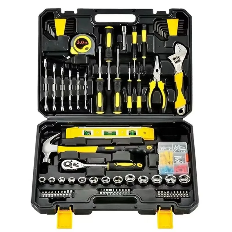 High-quality Set of 30-piece Carbon Steel Manual Tools for  Use - Toolbox