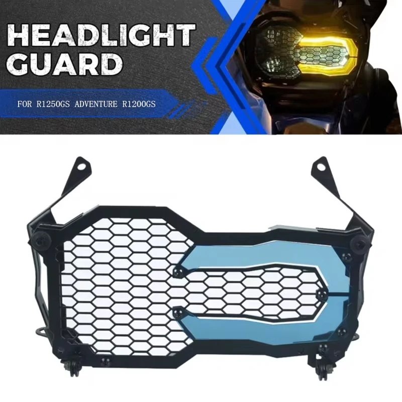 

For BMW 1200GS R1250GS Adventure R1200GSR Motorcycle Headlight Protector Grille Shield Guard Cover Grill Head Light Guard Part