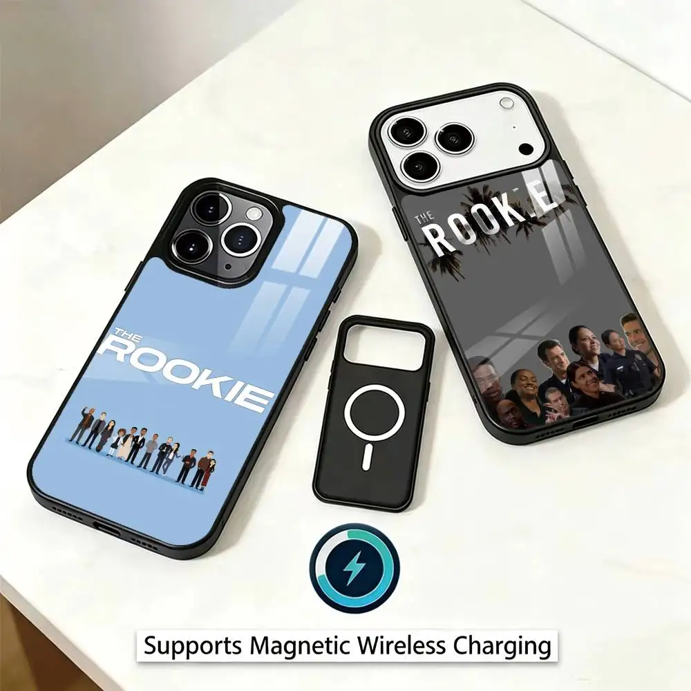 Classic Crime Drama T-The Rookie Phone Case For iPhone17,16,15,14,13,12,11 Plus,Pro Magnetic Supports Magnetic Wireless Charging