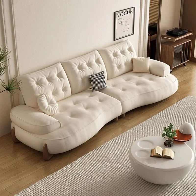 White European Cloud Sofa Living Room Sectional Design Lounge Modern Sofa 3 Seater Elegantes Modular Muebles Hogar Furniture