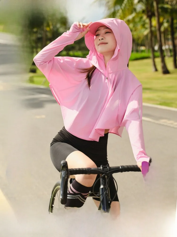 

Government Subsidized Bosideng Summer Outdoor UV Protection UPF100 Ice Silk Cool Comfortable Breathable Women's Fashion Sunsc...