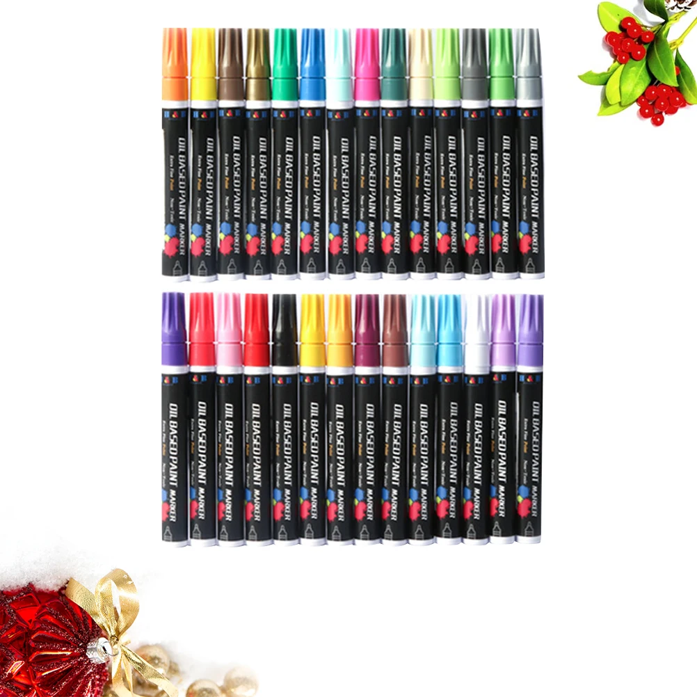 Quick Dry Paint Pen Color Marker Pens Markers Hightlighter Highlighters Metallic