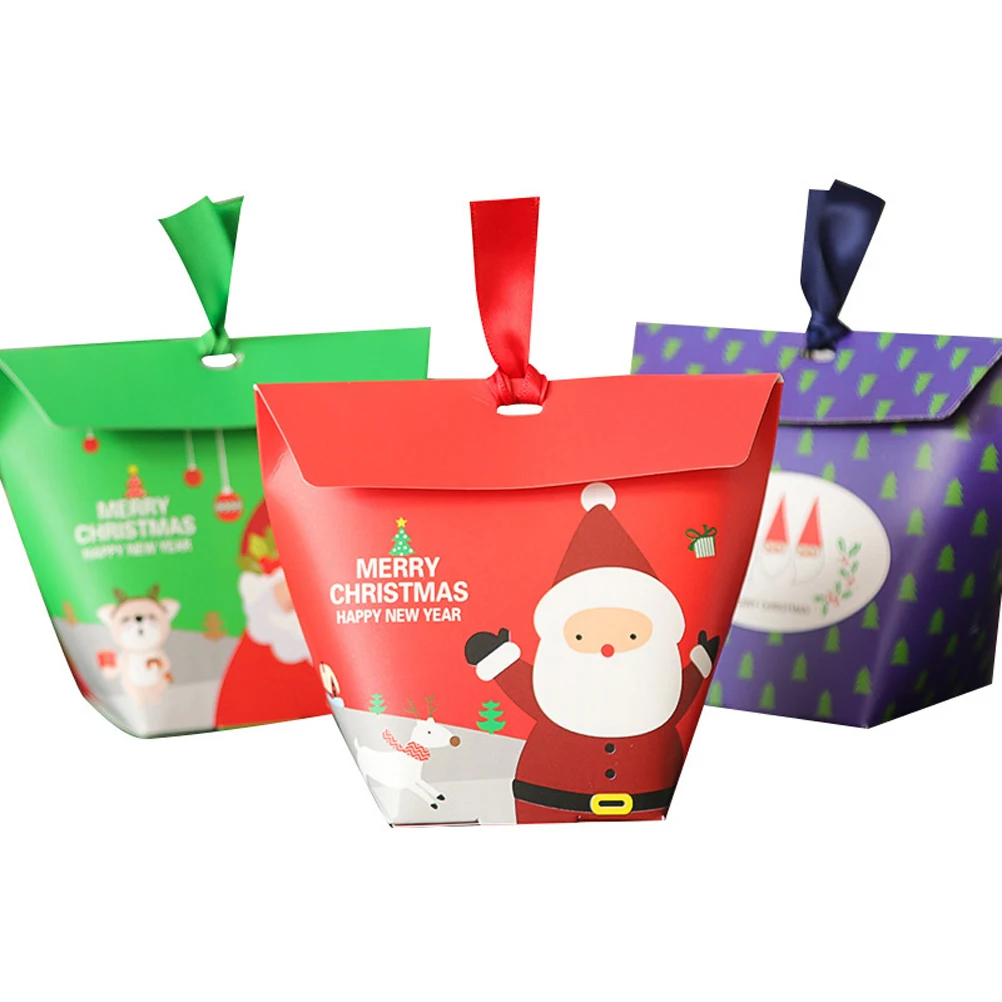 

30 Pcs Packaging Boxes Christmas Design ies Cookies Creative C y Boxes Bread Party Decorations Reusable Containers