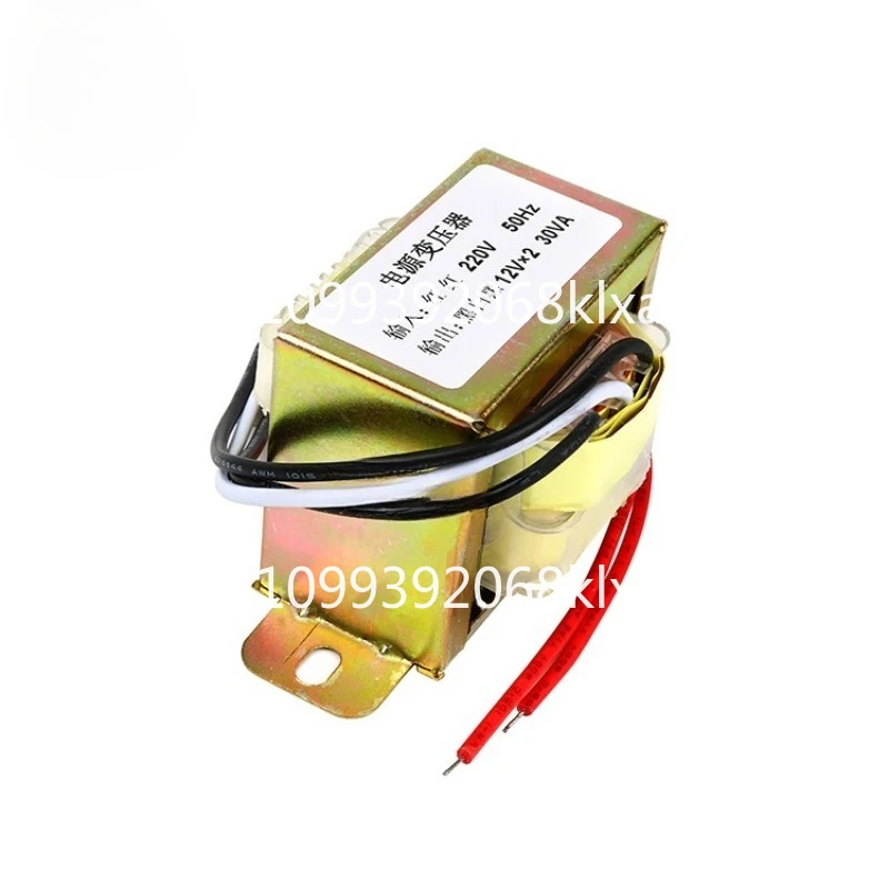 

Dual 12V power transformer AC 220 to 12V output, power 30W amplifier computer speaker supply