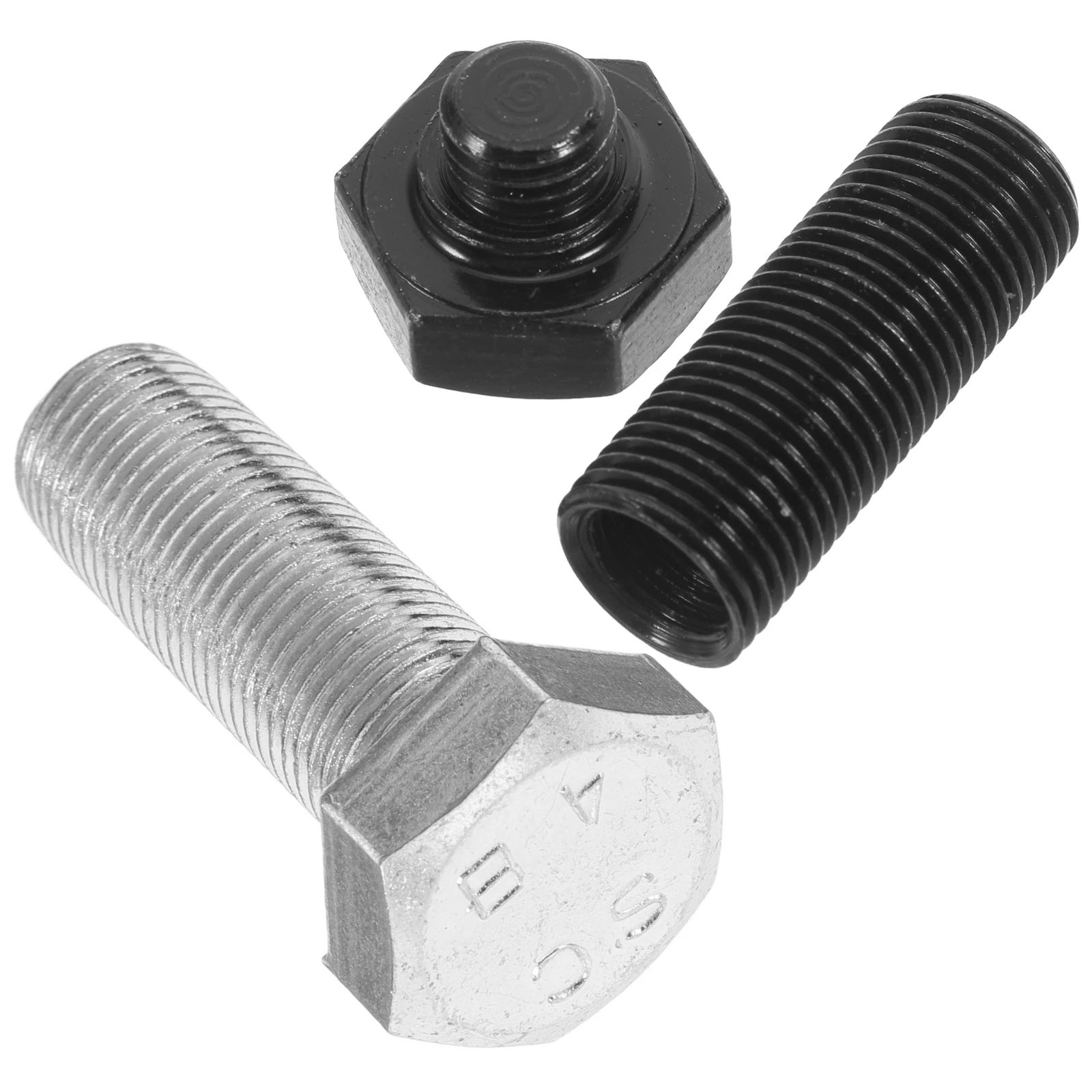 

2Pcs Outdoor Fake Screw Storage Box Black Silver Waterproof Hidden Case Camping Travel Metal Key