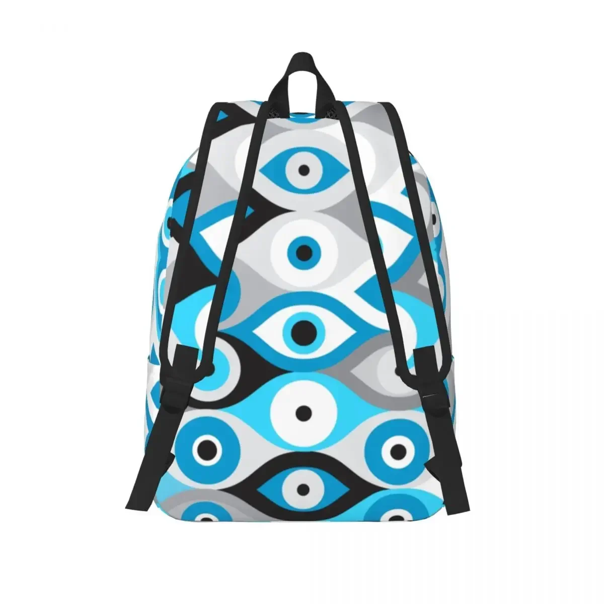 شخصية اليونانية عين الشر نمط البلوز والرمادي قماش لطيفة حقيبة الكتب عادية للمدرسة كلية نزار تميمة بوهو أكياس