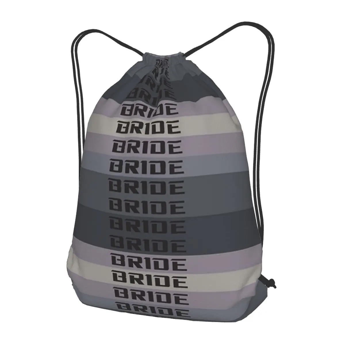 Bride Jdm Material Backpacks Casual Drawstring Bags Sports Bag Book Bags for Man Woman Students