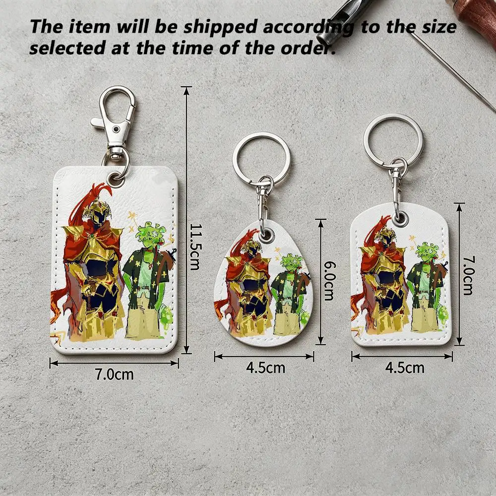 S-Slimeknight D-D3rlord3 A-Avery Holder Keychain For Bank Business Work Card Holder Student Card Protective Case Bus Card view 5