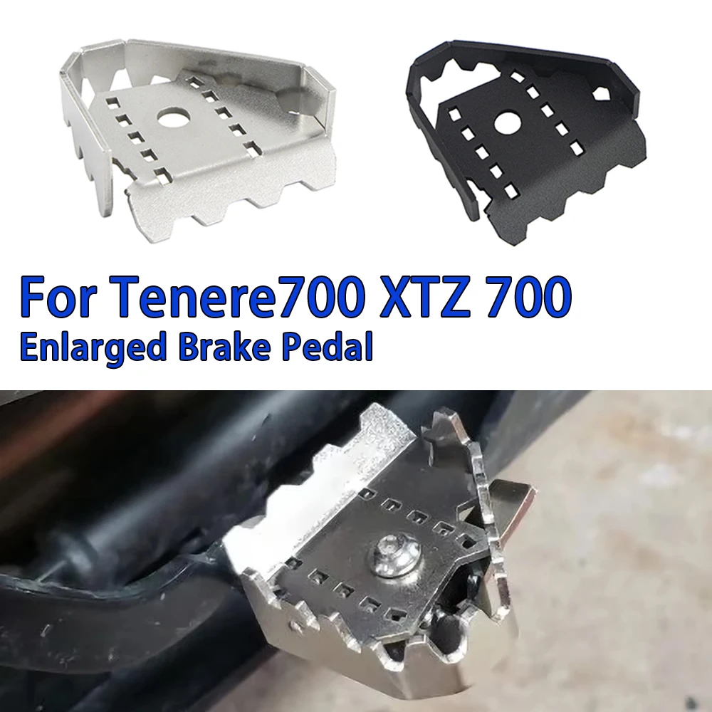 

Enlarged Brake Pedal For Yamaha Tenere 700 Tenere700 XTZ700 XTZ690 2019+ Rally Edition Rear Footrests Lever Step Extension Pegs