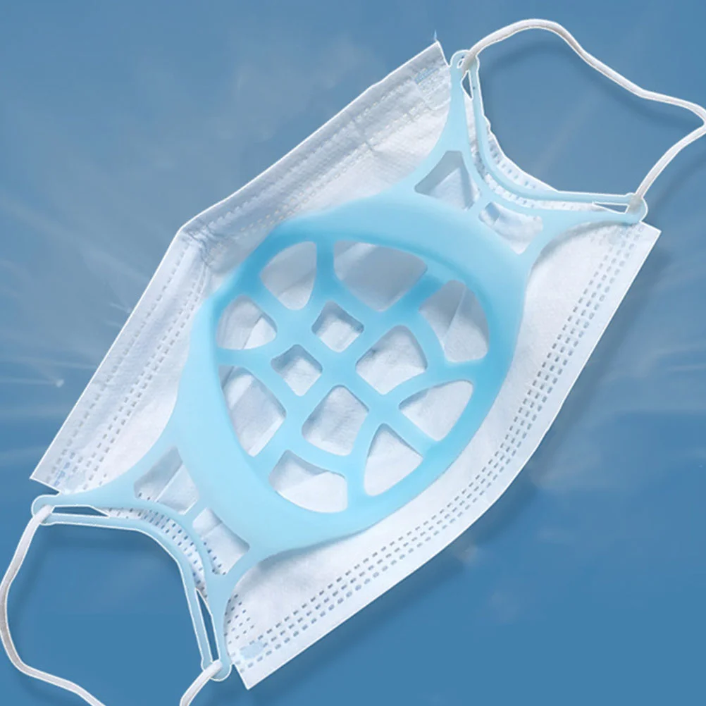 12 Pcs Mask Inner Bracket Comfortable Stand Anti stuffy PE Breathing Holder Support 3D Lipstick Protector Health