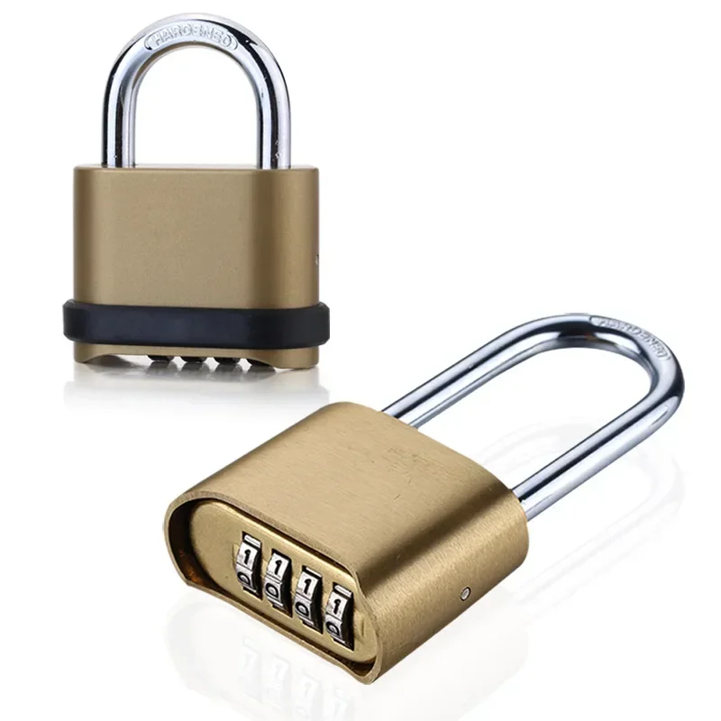Large Mechanical Password Lock Padlock Gate Warehouse Truck Anti-theft Password And Lock Head