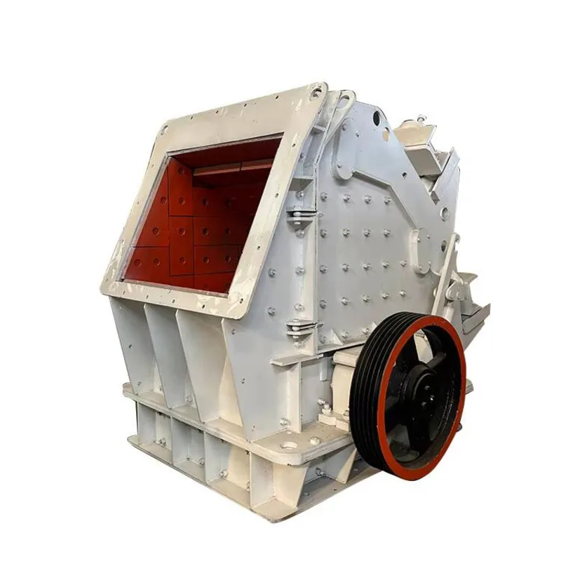 PF1010 Impact Nuovo frantoio per pietra portatile per l'estrazione e l'edilizia Trituratore a doppio asse, ferro per rottami di acciaio a quattro assi