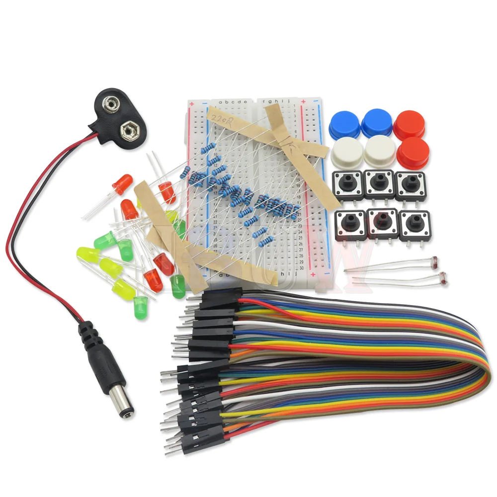 Starter Kit For UNO R3 Mini Breadboard LED Jumper Wire Button for arduino Diy Kit