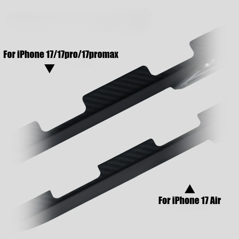 Für IPhone 17 Pro Max Magnetische Lade Legierung Objektiv Drop-Proof Abdeckung Neu für Kevlar Aramid Carbon Faser 1500D Rahmenlose fall
