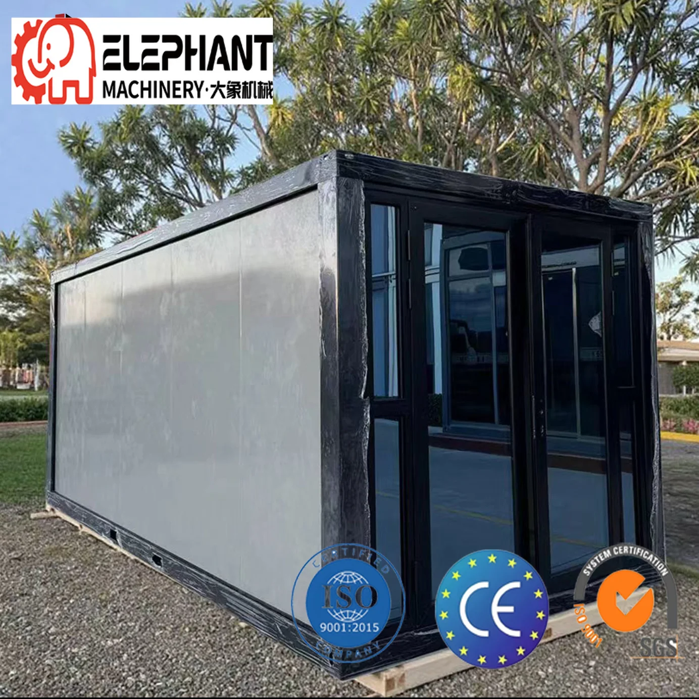 DX House 20ft Quick Assemble Detachable Container Home Eco Friendly Foldable Prefab Building Modern Design Workshop School
