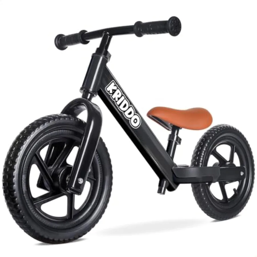 

Balance Bike 2 Year Old, Toddler Balance Bike for Aged 2-5, with DIY Colorful Stickers, Non-Slip Sporty Footrest, Racing-Style