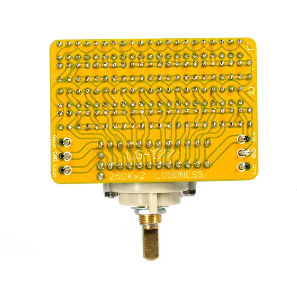 LG177 12 levels of equal loudness, equal loudness volume potentiometer circuit board, first-class effect