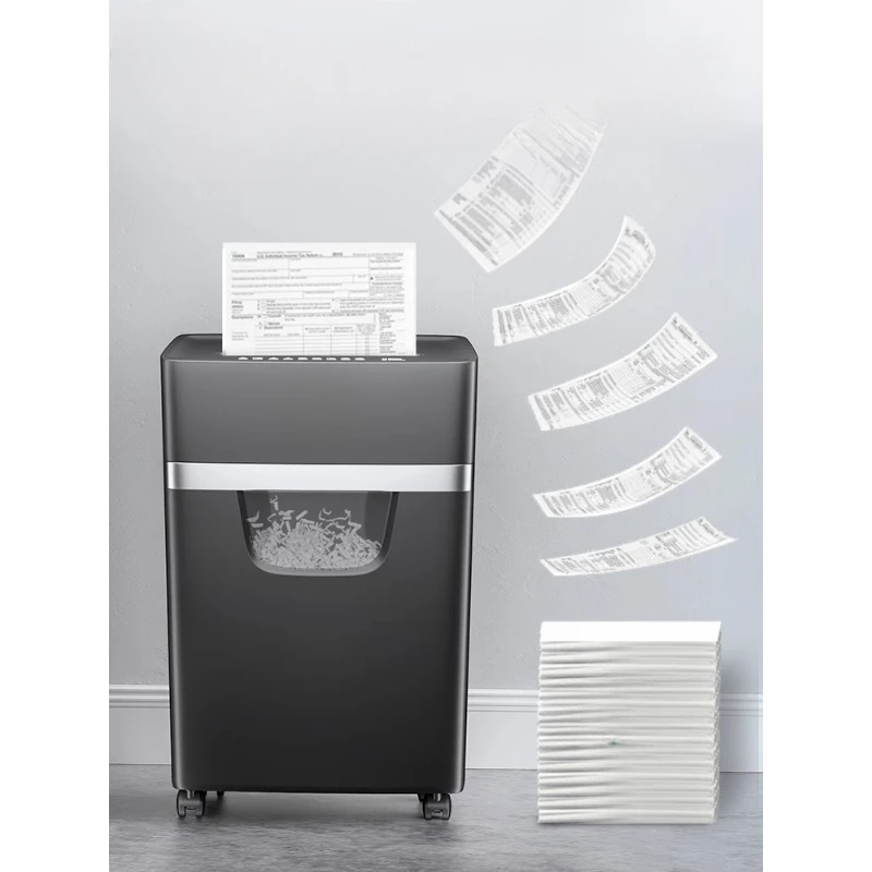 Security Shredder Office Fully Automatic Household Granular Electric High Power Commercial Paper File Mini Small Shredder