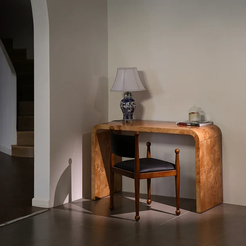 Tumed bark dresser entrance table French medieval style entrance hall living room long case desk desk