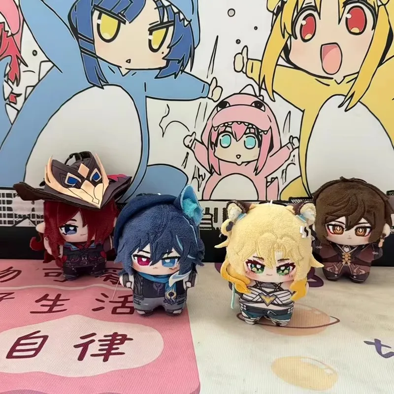 

Genshin Impact Ororon Plush Doll Gift Pendant Anime Mini Chasca Zhongli Stuffed Toy Pendant Dolls Xilonen Pluie Fans Collection