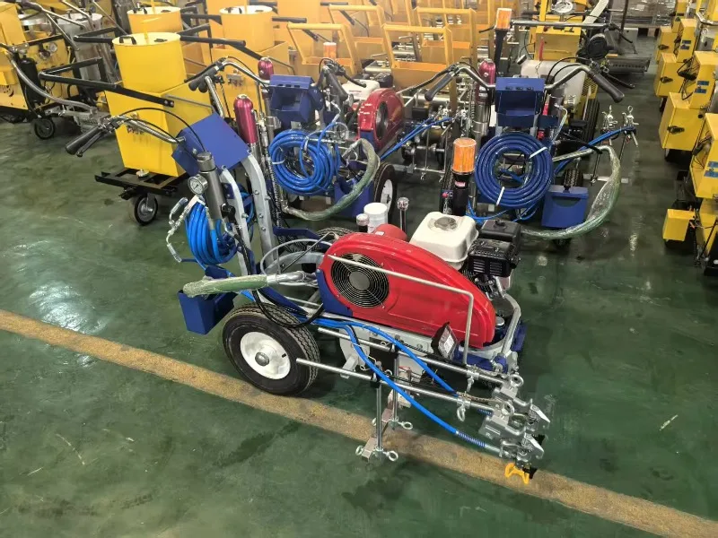 Thermoplastic Self-propelled Thermoplastic Hot Melt Paint Road Line Marking Machine for Zebra Crossings Customized