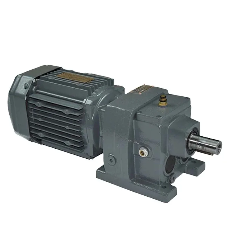 

Motor three-phase gearbox, parallel shaft of gearbox, spiral gear of motor reducer