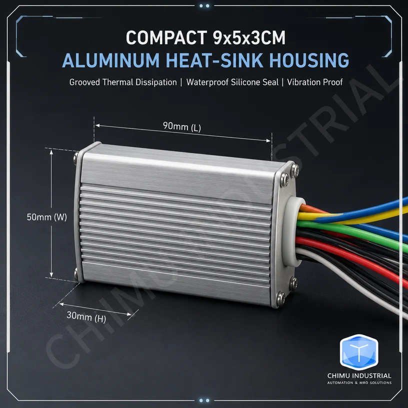 【CHIMU INDUSTRIAL】 24V 36V 48V 250W 350W Brushless Motor Controller Sine Wave Speed Driver for Electric Scooter E-Bike