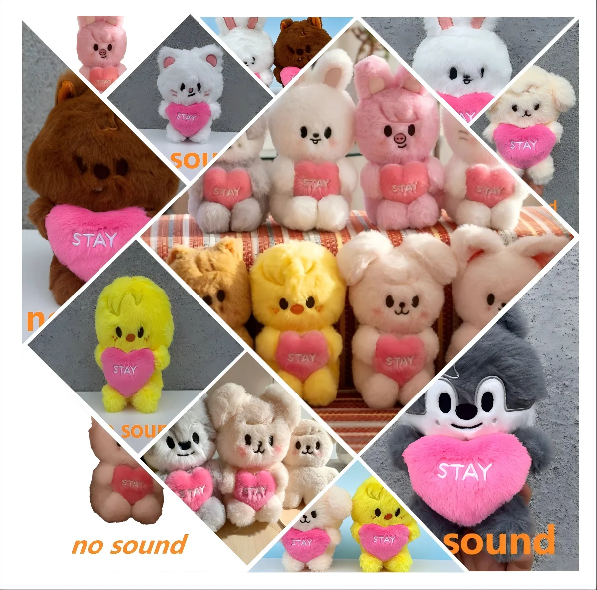 

15CM 2026 New SKZOO Stray Kids Plush Toy Love Doll Cartoon Cute Toy Children's Gift
